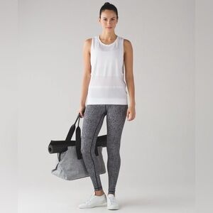 Lululemon Athletica Monochrome Textured Leggings